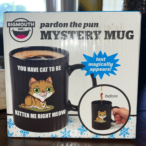 Ceramic Little Husky cat mug - Picture 2 of 6